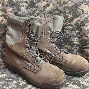 Steel Toe combat boots